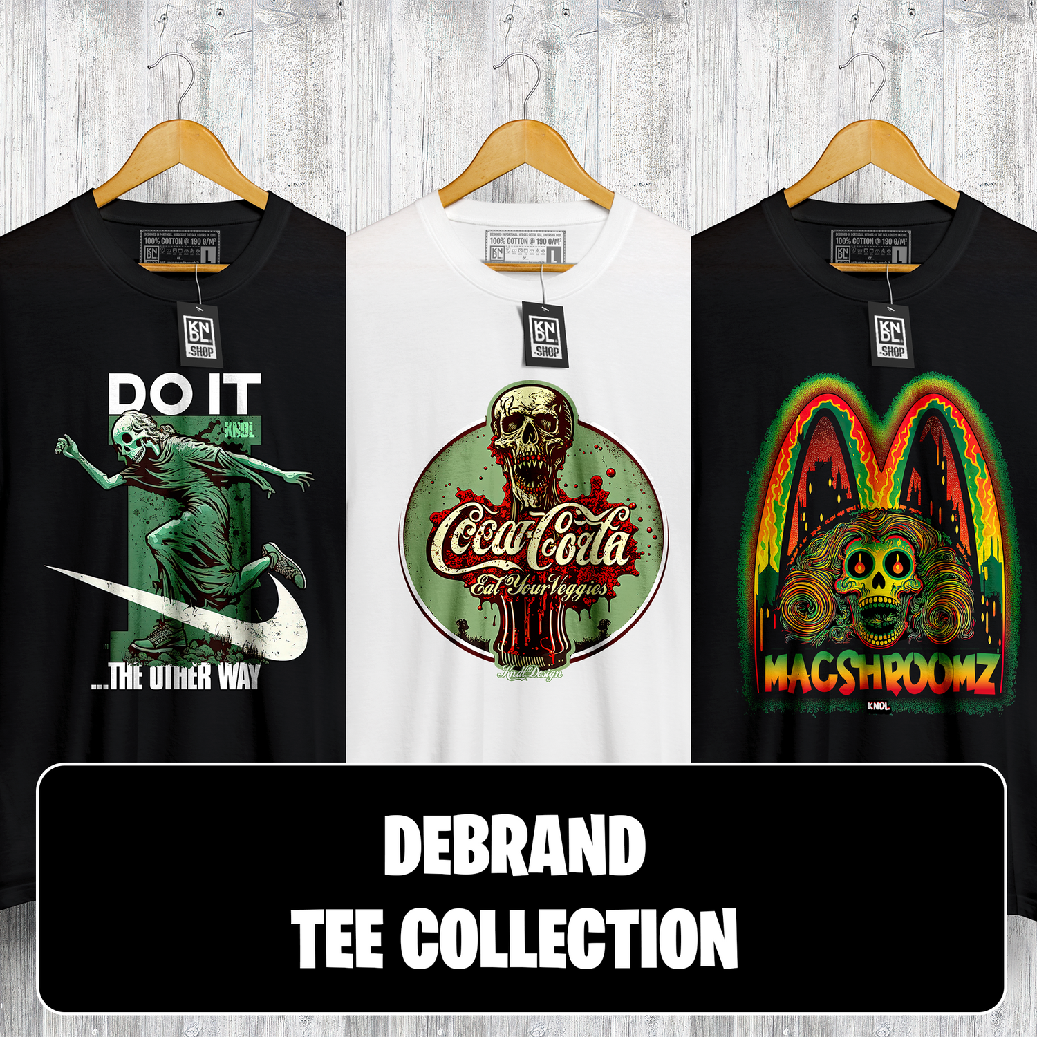 Debrand Tee Collection by KNDL®