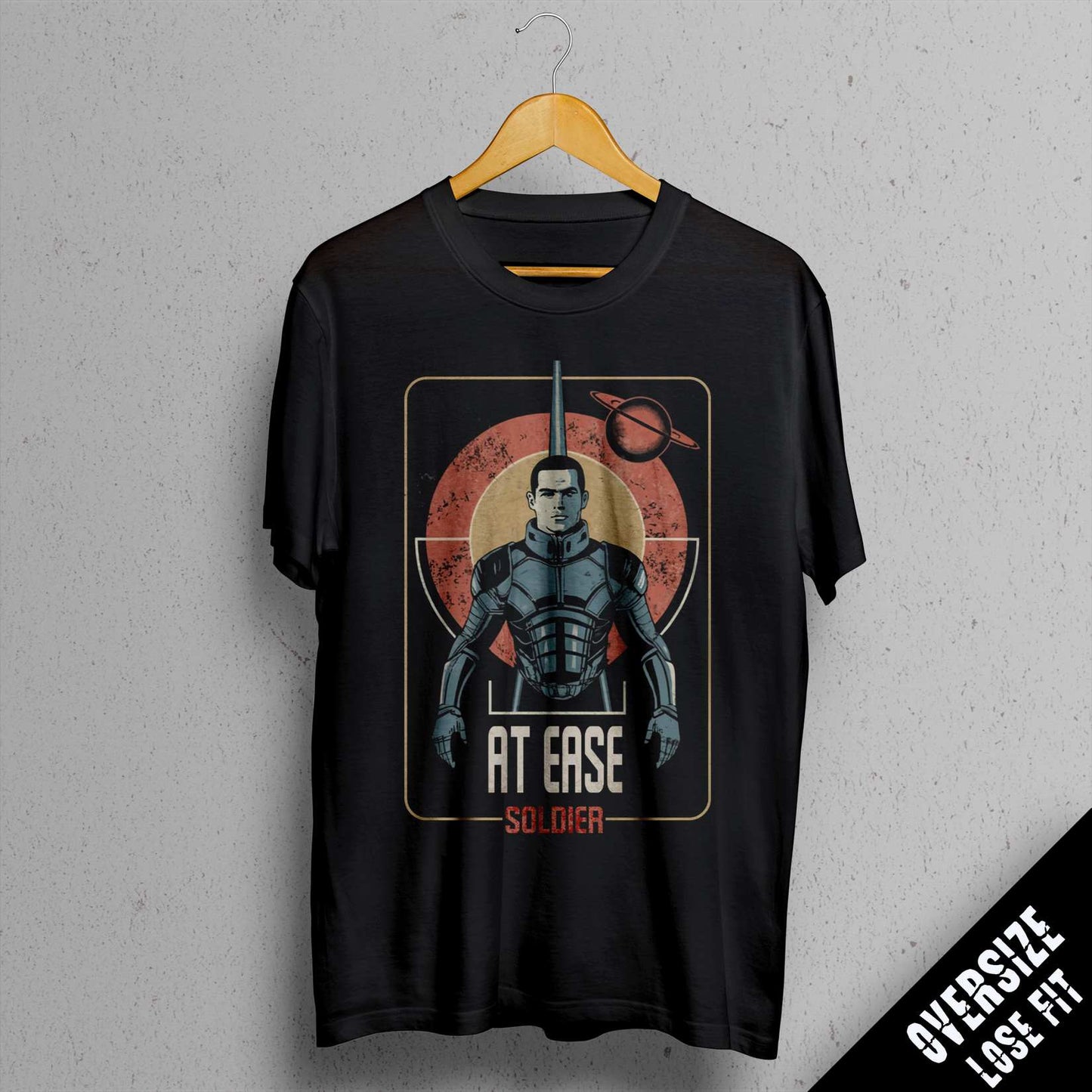 TEE NR 501 | MASS EFFECT | RETRO SHORT SLEEVE T-SHIRT FOR M/F