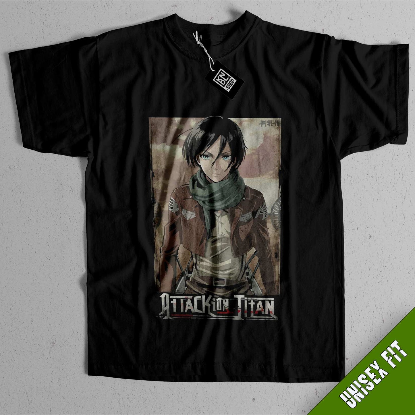 TEE NR 502 | ATTACK ON TITAN | ANIME SHORT SLEEVE T-SHIRT FOR M/F