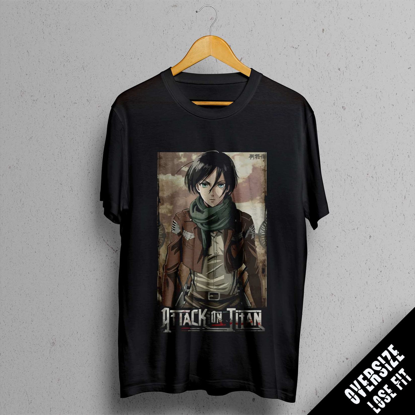 TEE NR 502 | ATTACK ON TITAN | ANIME SHORT SLEEVE T-SHIRT FOR M/F