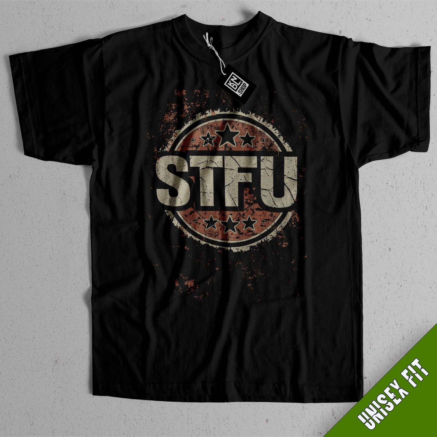 TEE NR 510 | STFU | IRREVERENT SHORT SLEEVE T-SHIRT FOR M/F