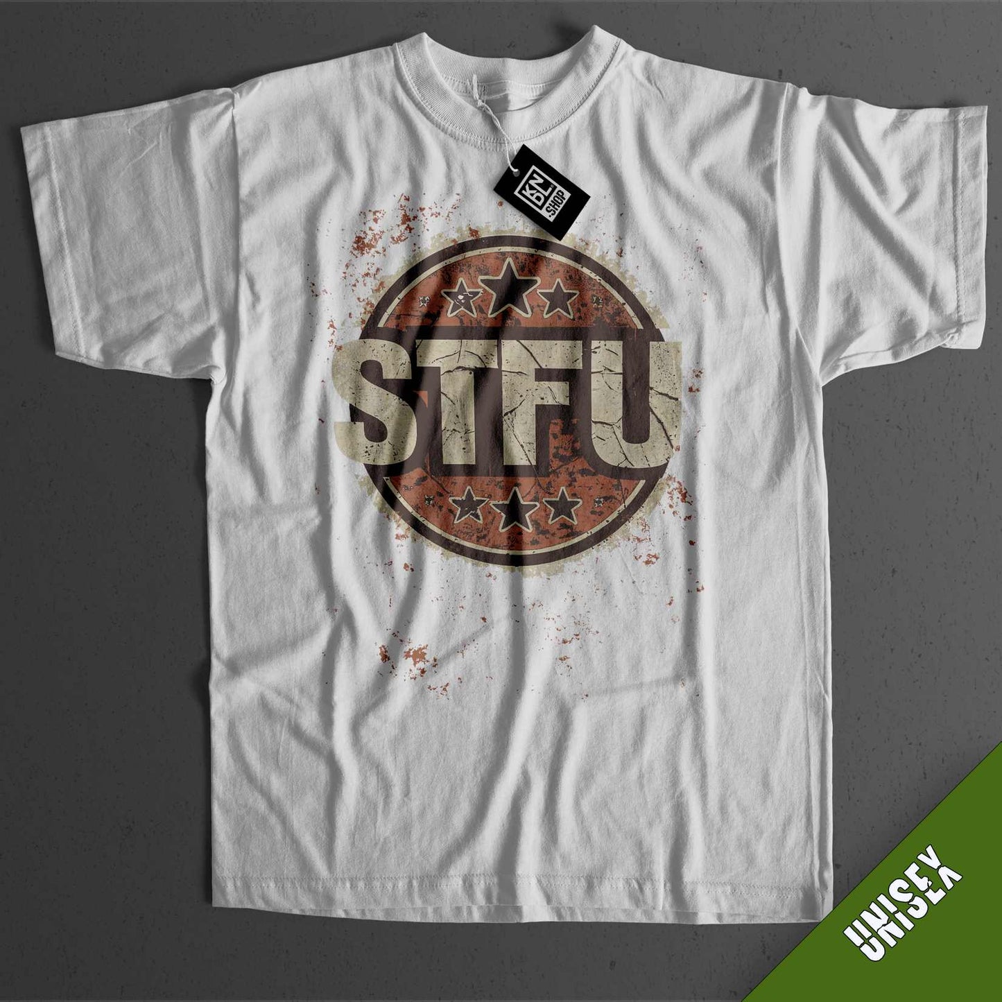 TEE NR 510 | STFU | IRREVERENT SHORT SLEEVE T-SHIRT FOR M/F