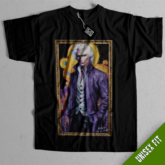 TEE NR 513 | ASTARION BY VAN GOGH | BALDUR'S GATE INSPIRED SHORT SLEEVE T-SHIRT FOR M/F
