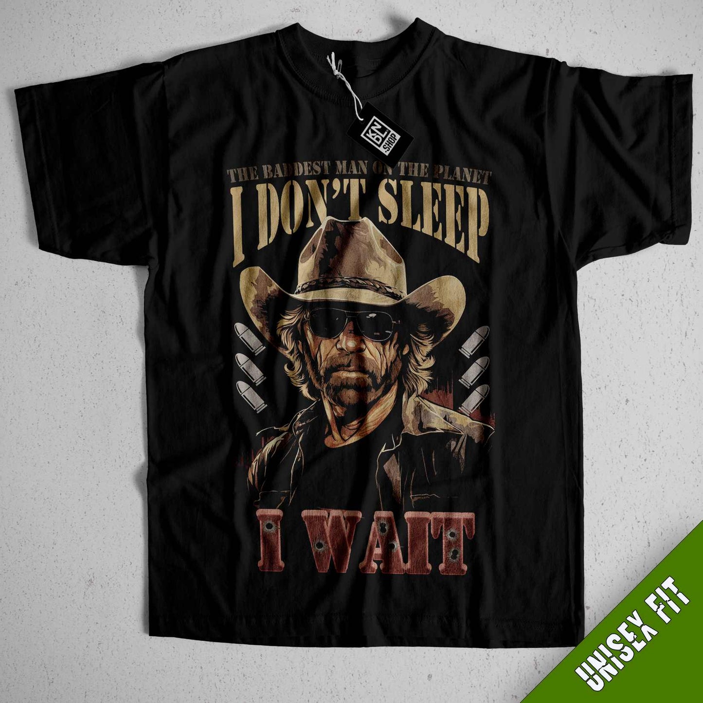 TEE NR 515 | CHUCK NORRIS | TEXAS RANGER MEME INSPIRED SHORT SLEEVE T-SHIRT FOR M/F