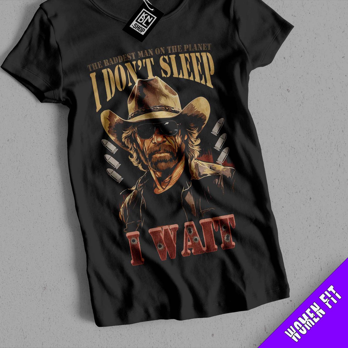 TEE NR 515 | CHUCK NORRIS | TEXAS RANGER MEME INSPIRED SHORT SLEEVE T-SHIRT FOR M/F