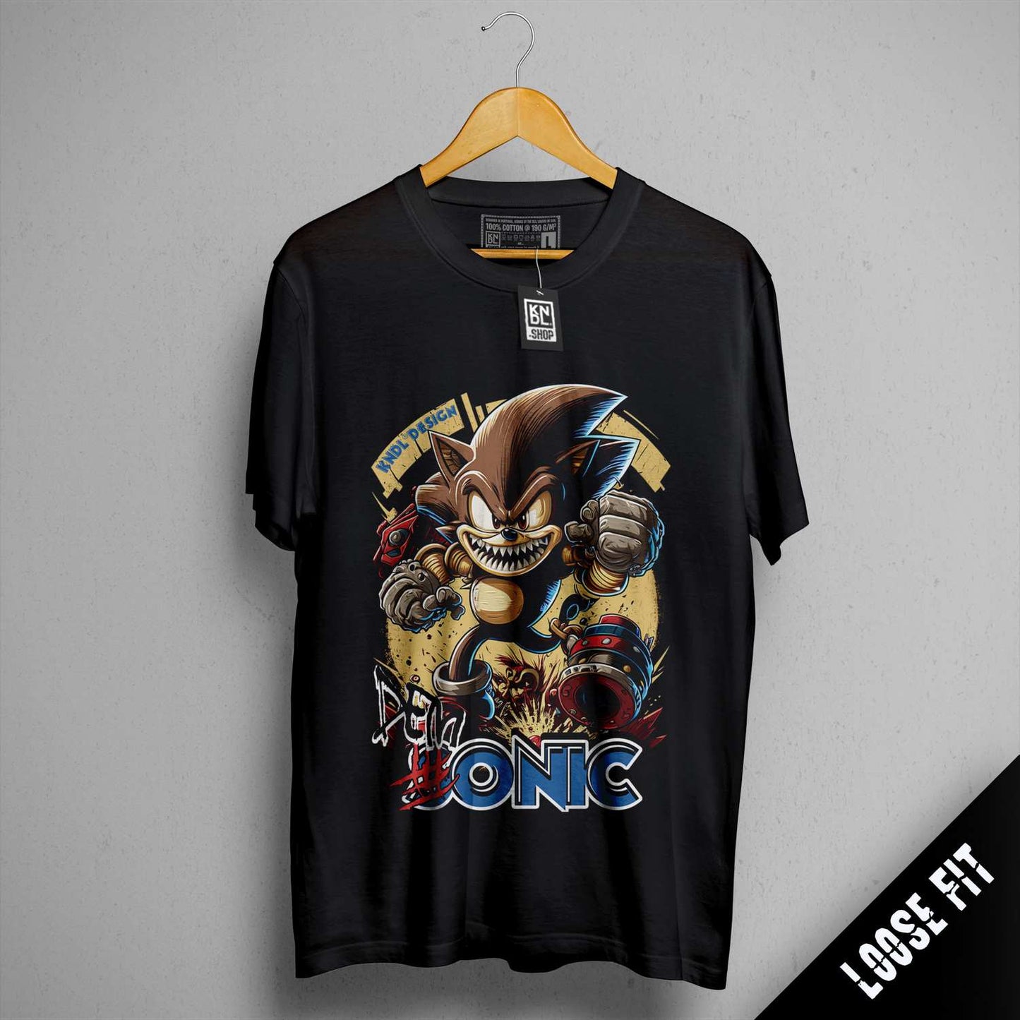 a t - shirt with an image of a cartoon character on it