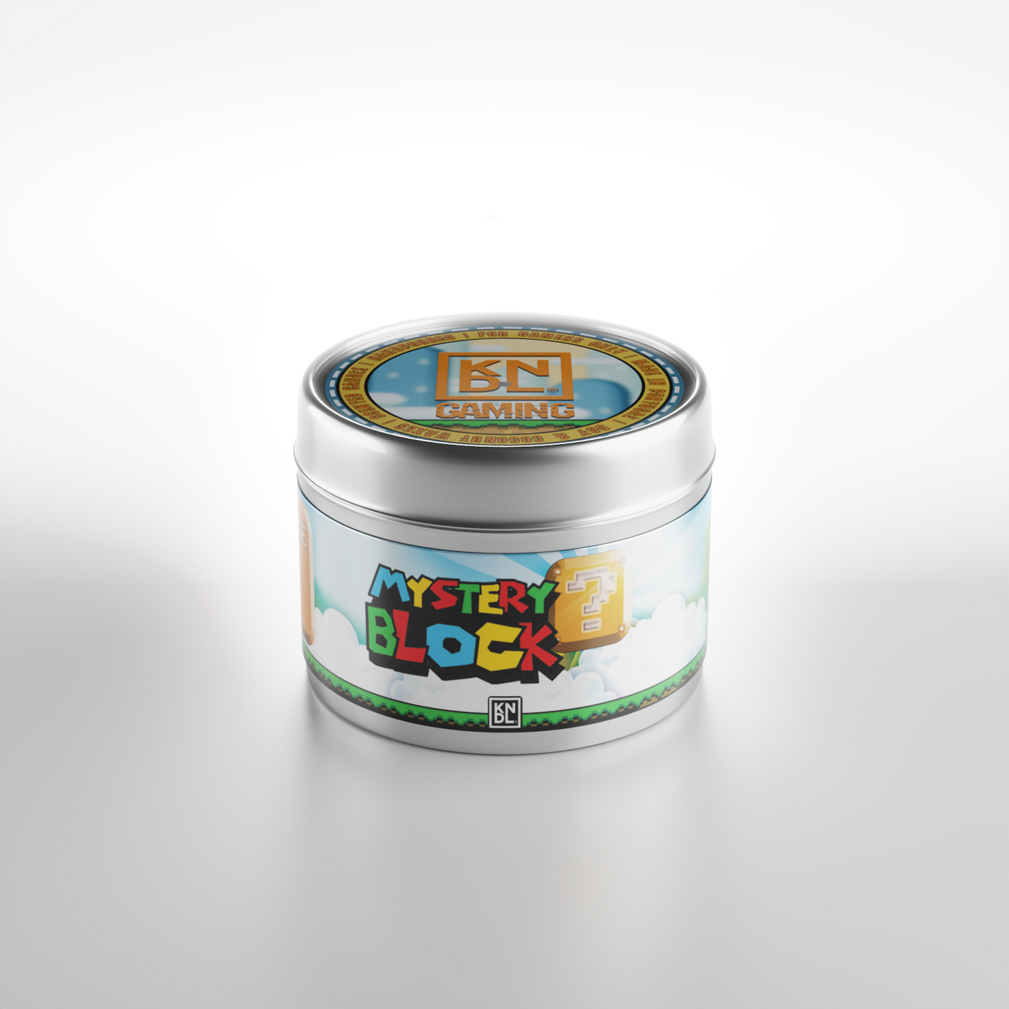 TIN NR 30 | MYSTERY BLOCK | SUPER MARIO INSPIRED SCENTED CANDLE