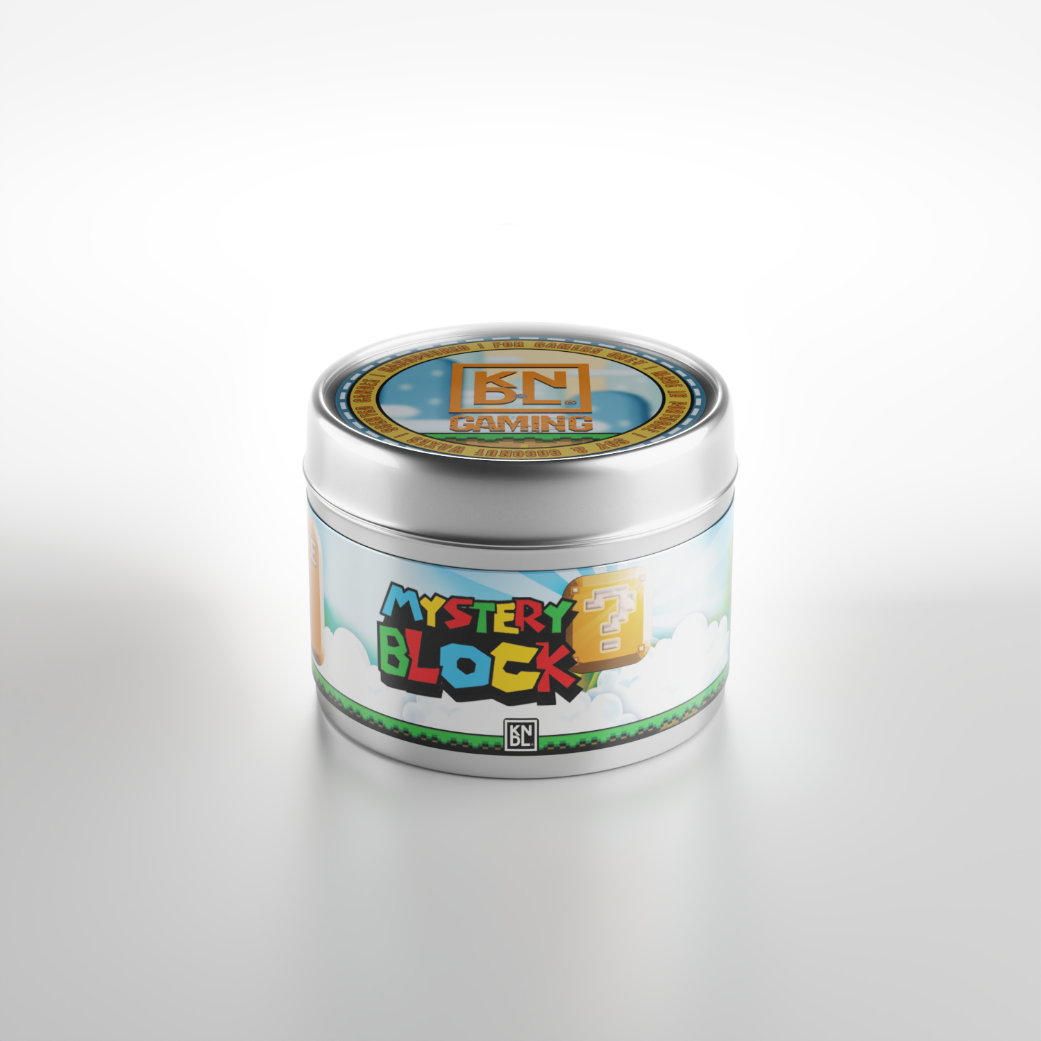 TIN NR 30 | MYSTERY BLOCK | SUPER MARIO INSPIRED SCENTED CANDLE