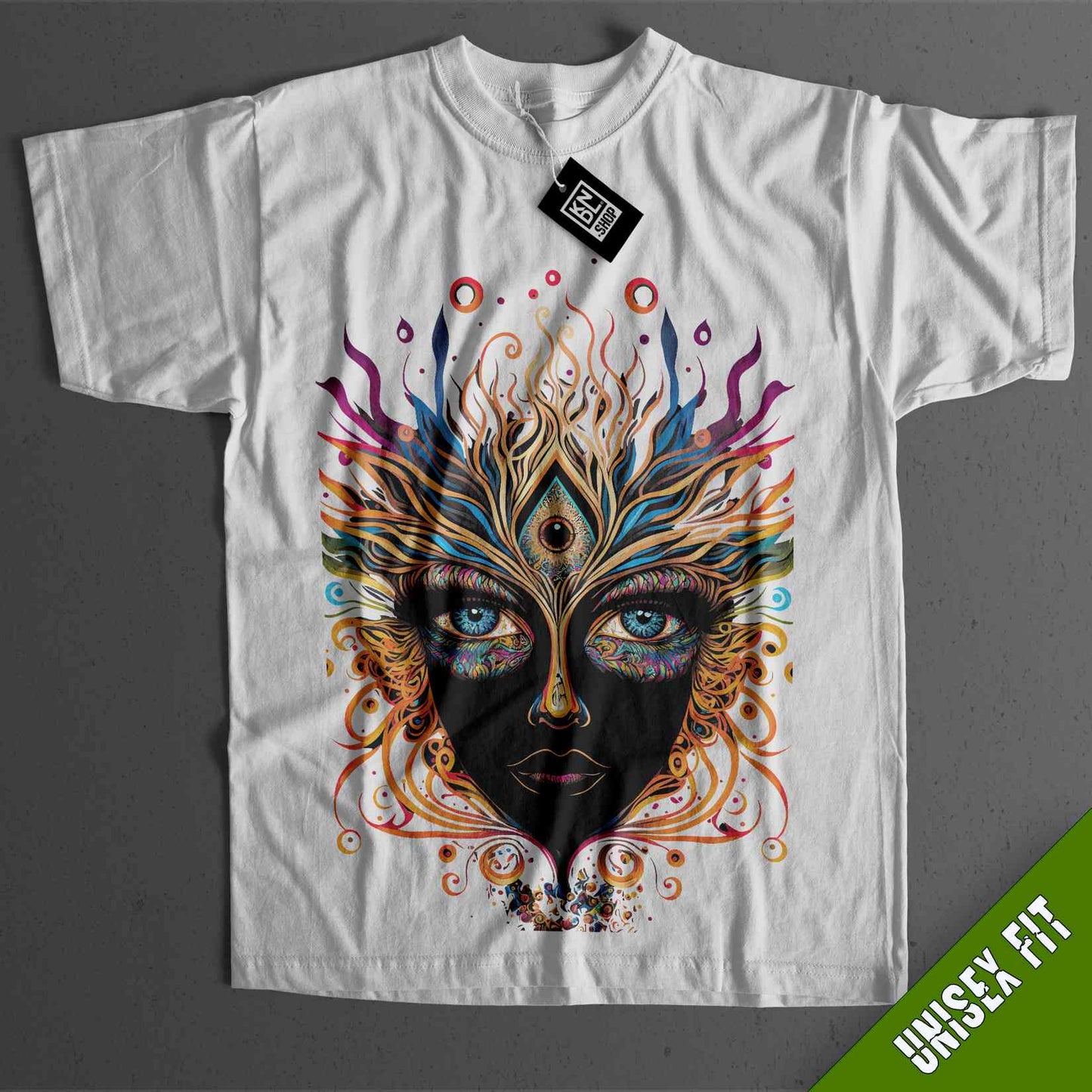 a t - shirt with an image of a woman's face