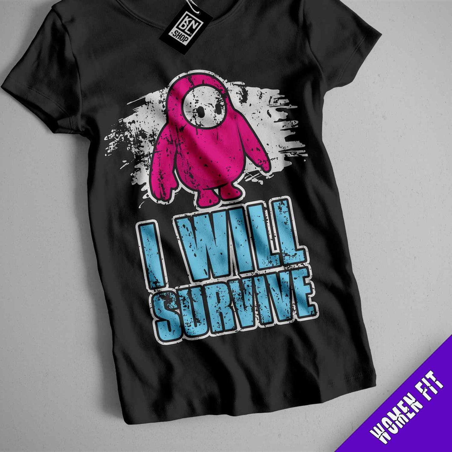a t - shirt that says i will survive on it