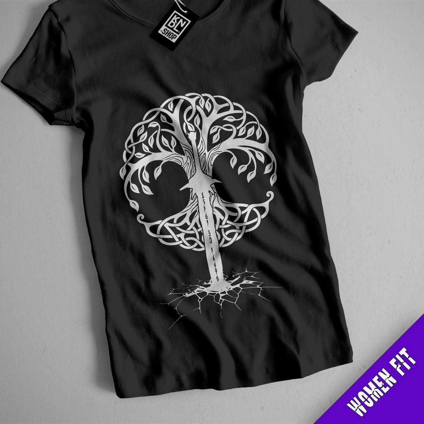 a t - shirt with a tree of life on it