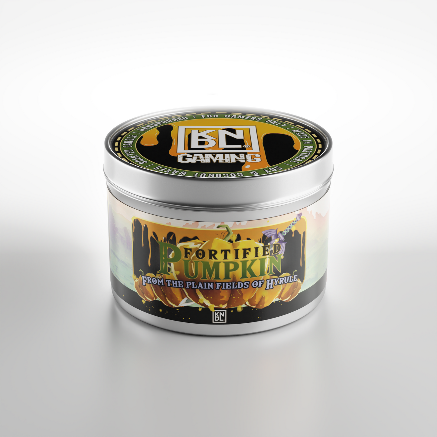 TIN NR 11 | FORTIFIED PUMPKIN | ZELDA INSPIRED SCENTED CANDLE
