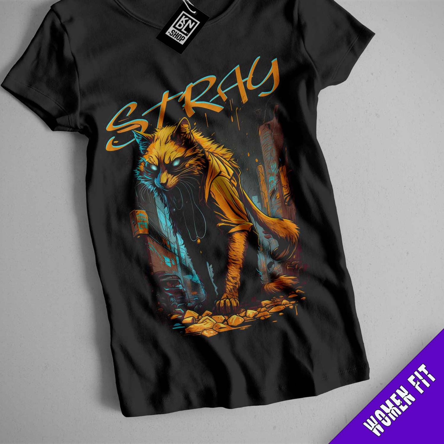 a t - shirt with a picture of a tiger on it