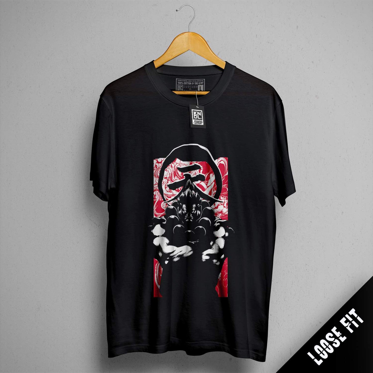 a star wars t - shirt hanging on a hanger
