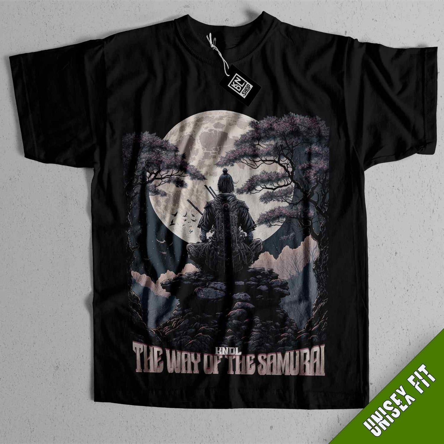 a black shirt with a picture of a man on it