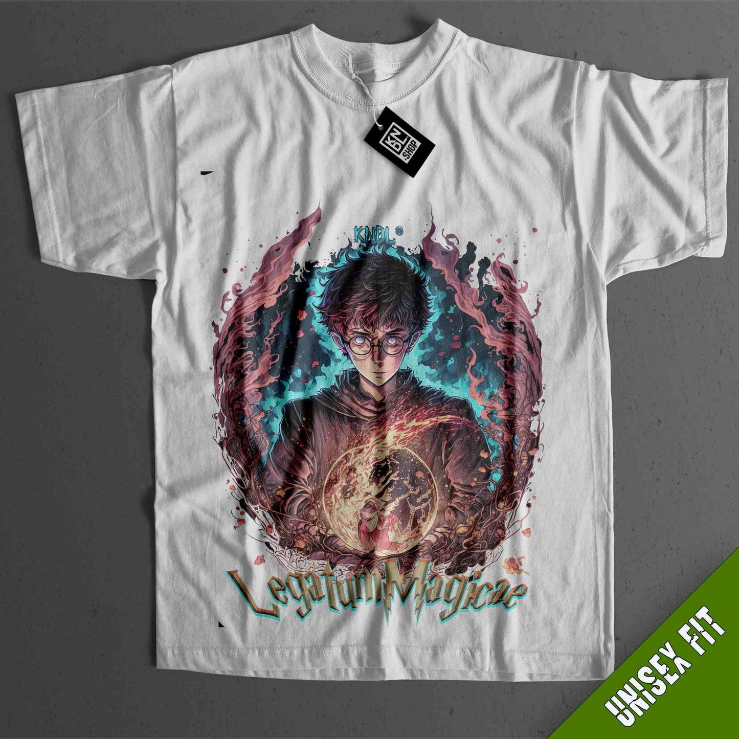 a t - shirt with a harry potter image on it