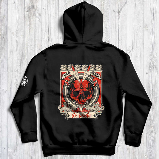 NR 07 | HAIL SITHIS | INSPIRED BY SKYRIM | UNISEX HOODIE SWEATER | KANGAROO POCKETS | CVC