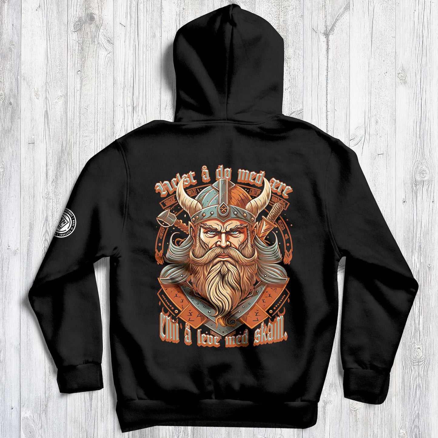 NR 53 | INSPIRED BY VIKINGS, ASSASSIN'S CREED VALHALLA | UNISEX HOODIE SWEATER | KANGAROO POCKETS | CVC