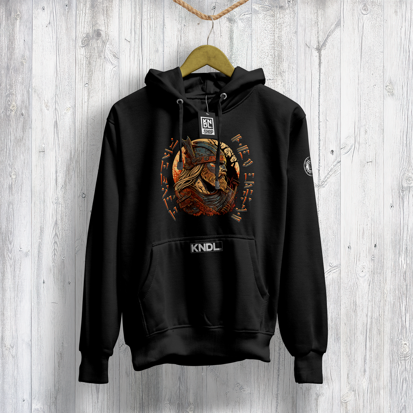 NR 25 | DOVAHIIN | INSPIRED BY SKYRIM | UNISEX HOODIE SWEATER | KANGAROO POCKETS | CVC