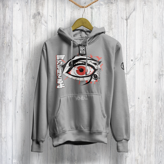 NR 23 | 貴方を見てるよ-WATCHING YOU | INSPIRED BY MANGA - ANIME | UNISEX HOODIE SWEATER | KANGAROO POCKETS | CVC