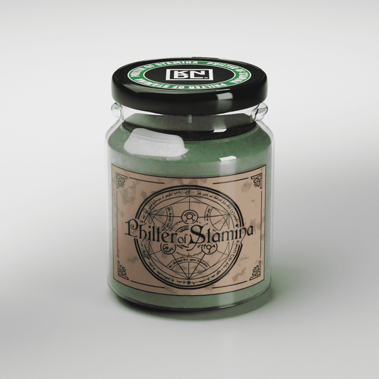 PHILTRE OF STAMINA | ARCANE BASIL-LIME | POTION SCENTED CANDLE