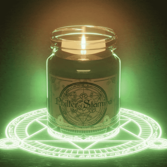 PHILTRE OF STAMINA | ARCANE BASIL-LIME | POTION SCENTED CANDLE