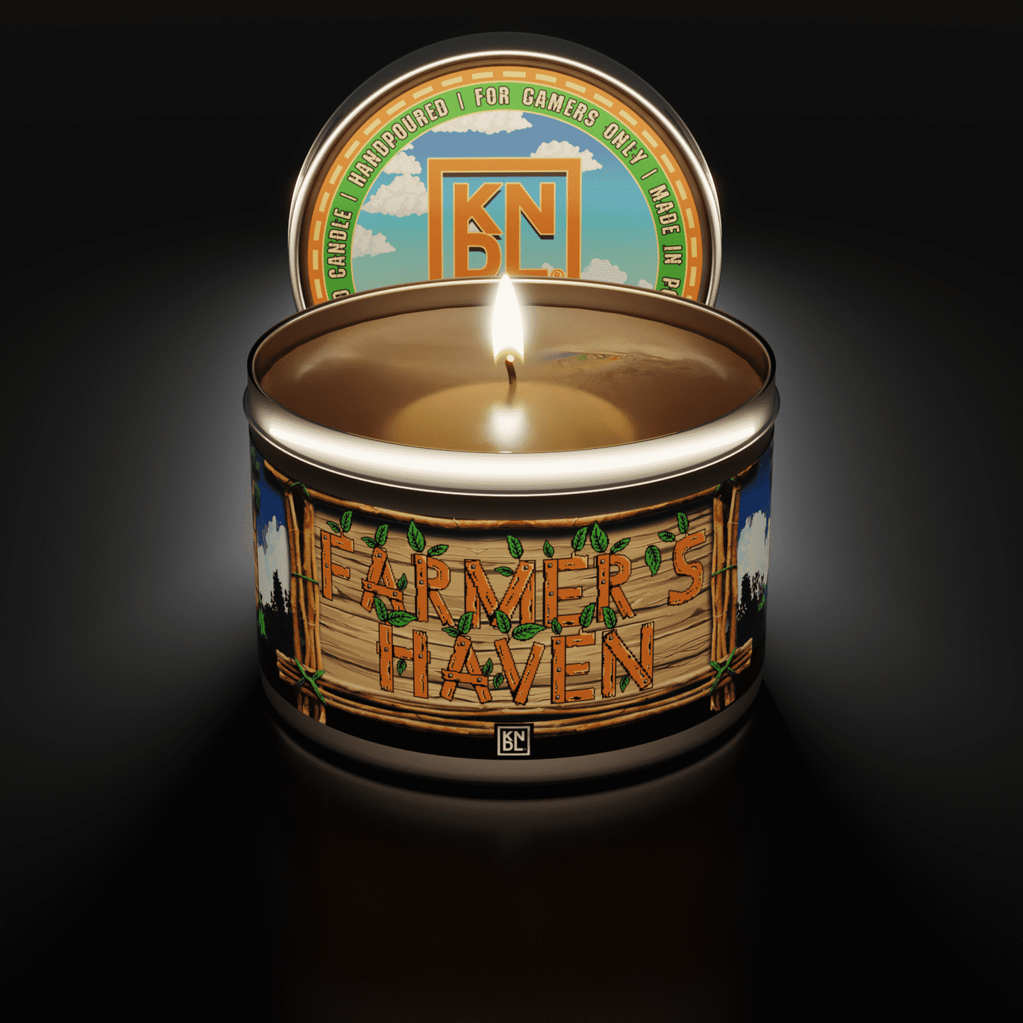 TIN NR 10 | FARMER'S HAVEN | STARDEW VALLEY INSPIRED SCENTED CANDLE