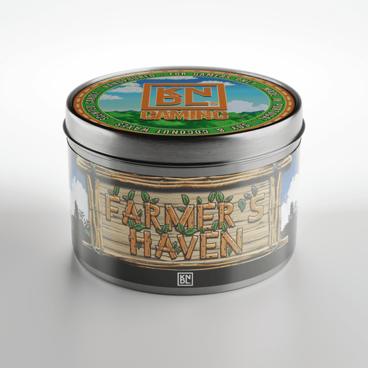 TIN NR 10 | FARMER'S HAVEN | STARDEW VALLEY INSPIRED SCENTED CANDLE