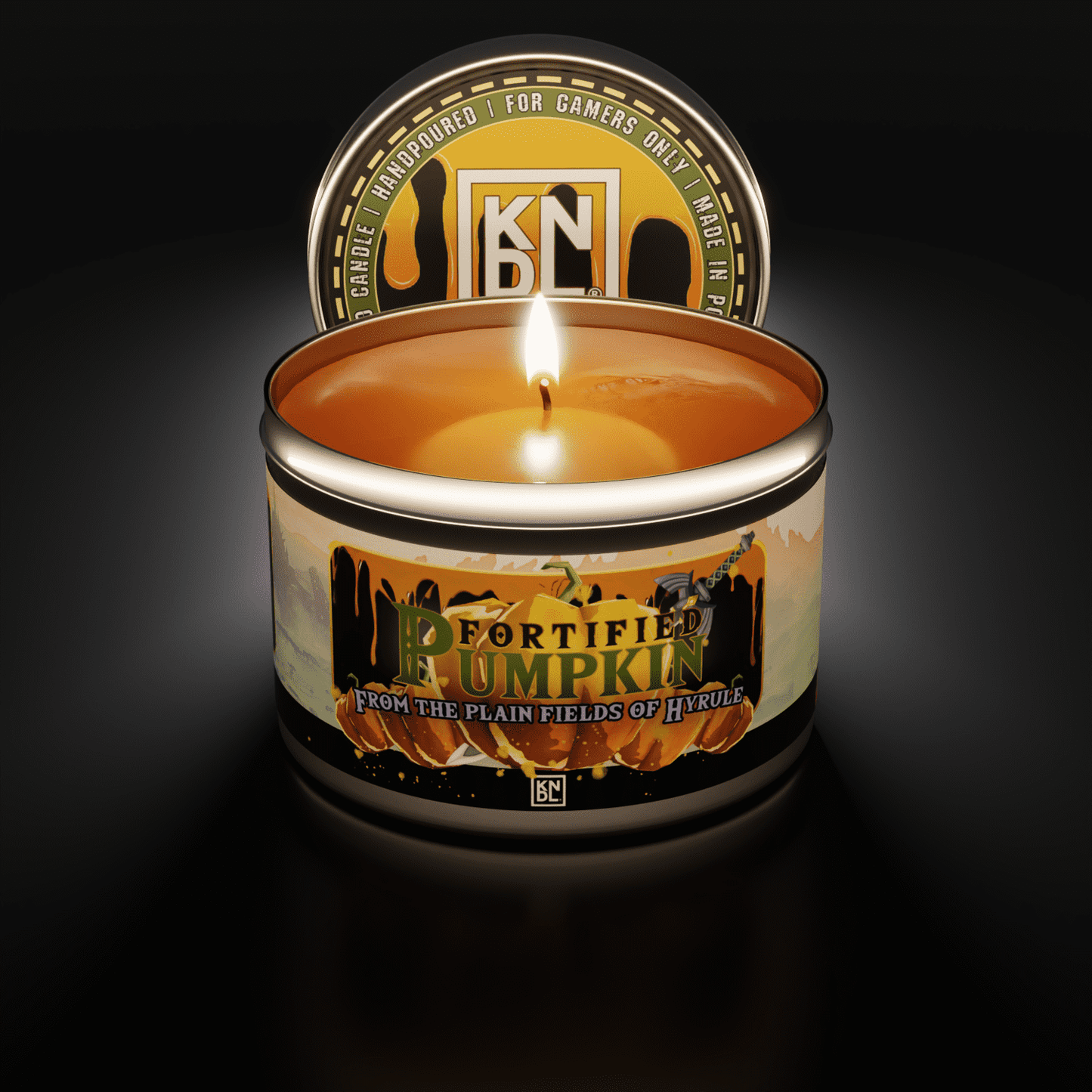 TIN NR 11 | FORTIFIED PUMPKIN | ZELDA INSPIRED SCENTED CANDLE