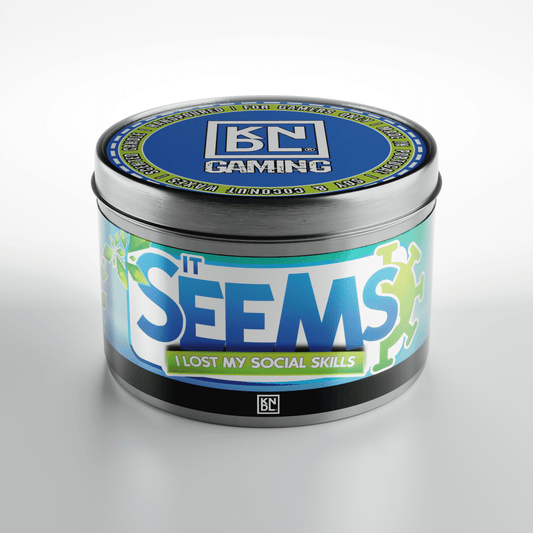 TIN NR 14 | IT SEEMS I LOST MY SOCIAL SKILLS | THE SIMS INSPIRED SCENTED CANDLE