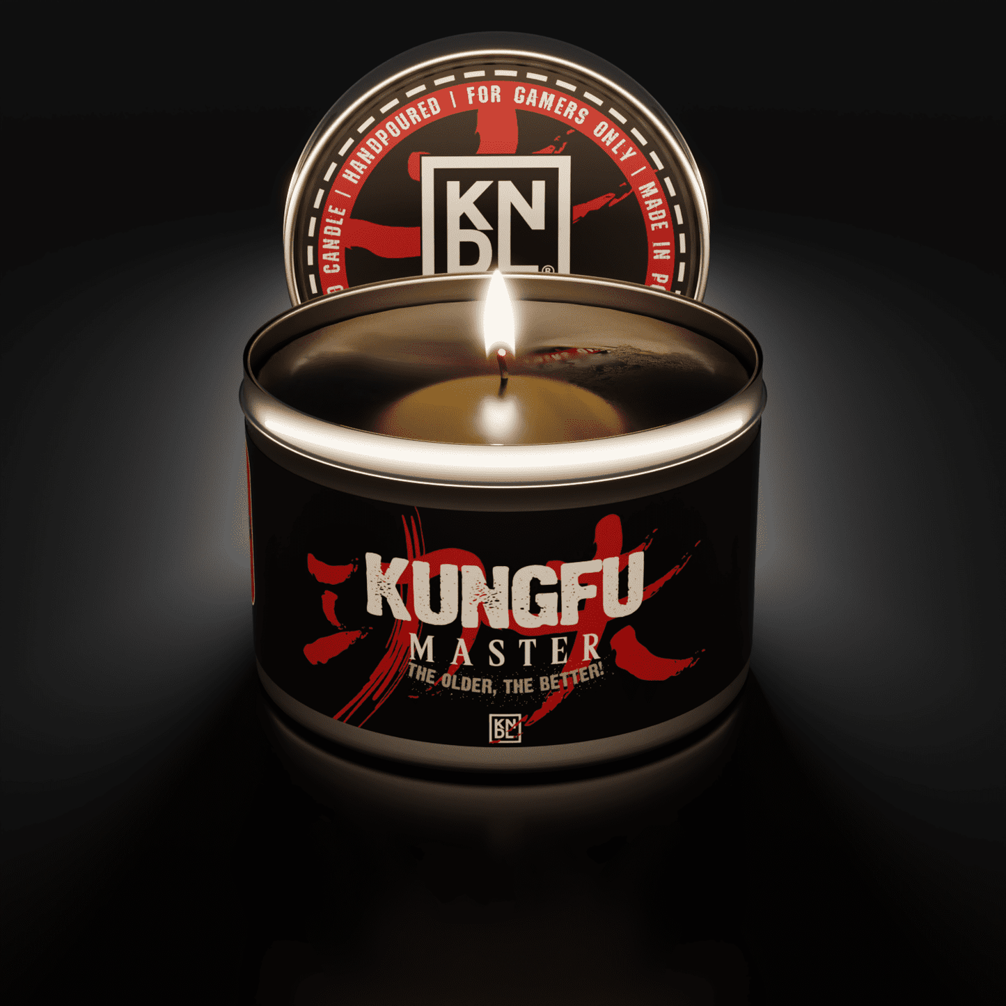 TIN NR 15 | KUNGFU MASTER | SIFU INSPIRED SCENTED CANDLE