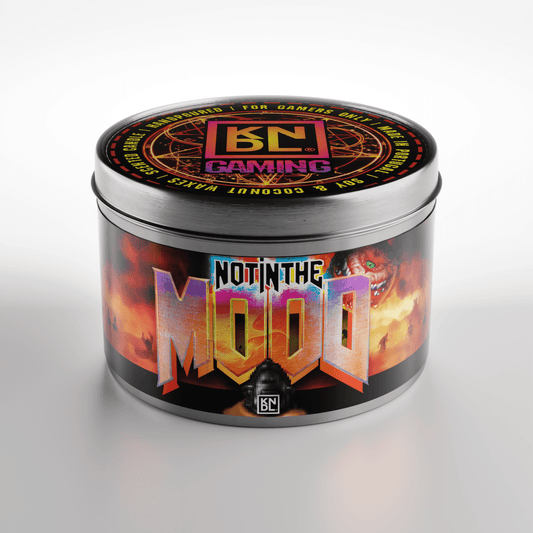 TIN NR 17 | NOT IN THE MOOD | DOOM INSPIRED SCENTED CANDLE