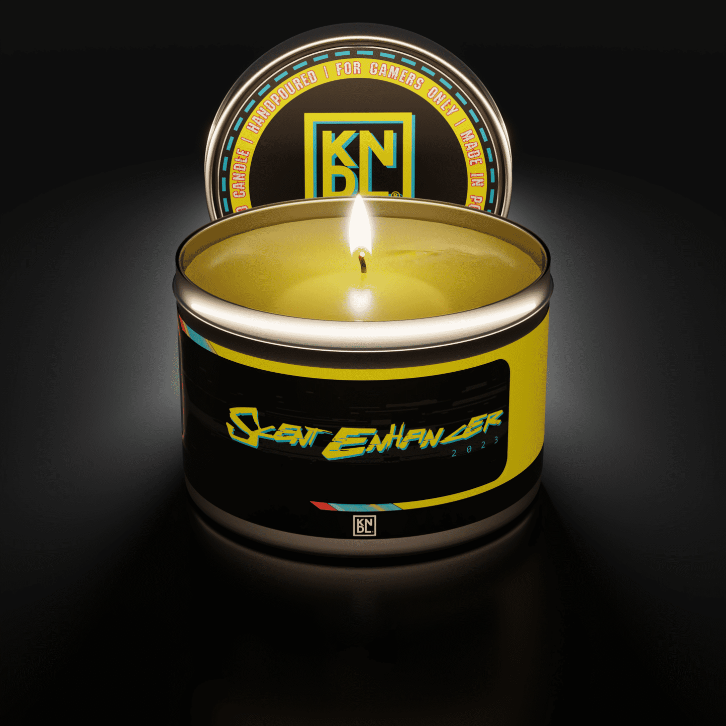 TIN NR 19 | SCENT ENHANCER | CYBERPUNK INSPIRED SCENTED CANDLE