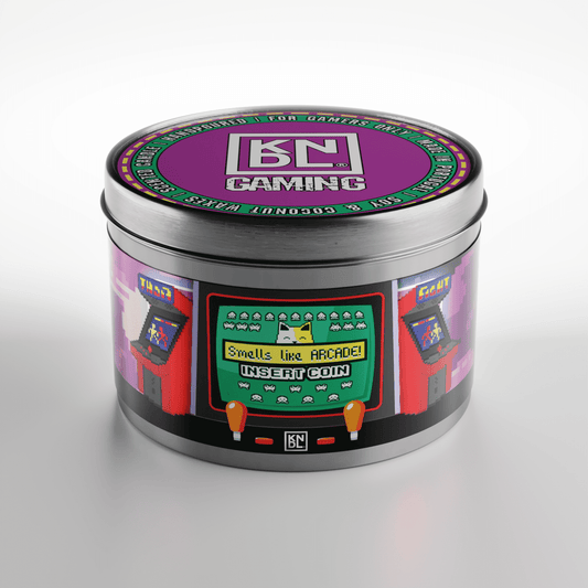 TIN NR 20 | SMELLS LIKE ARCADE | RETRO GAME INSPIRED SCENTED CANDLE