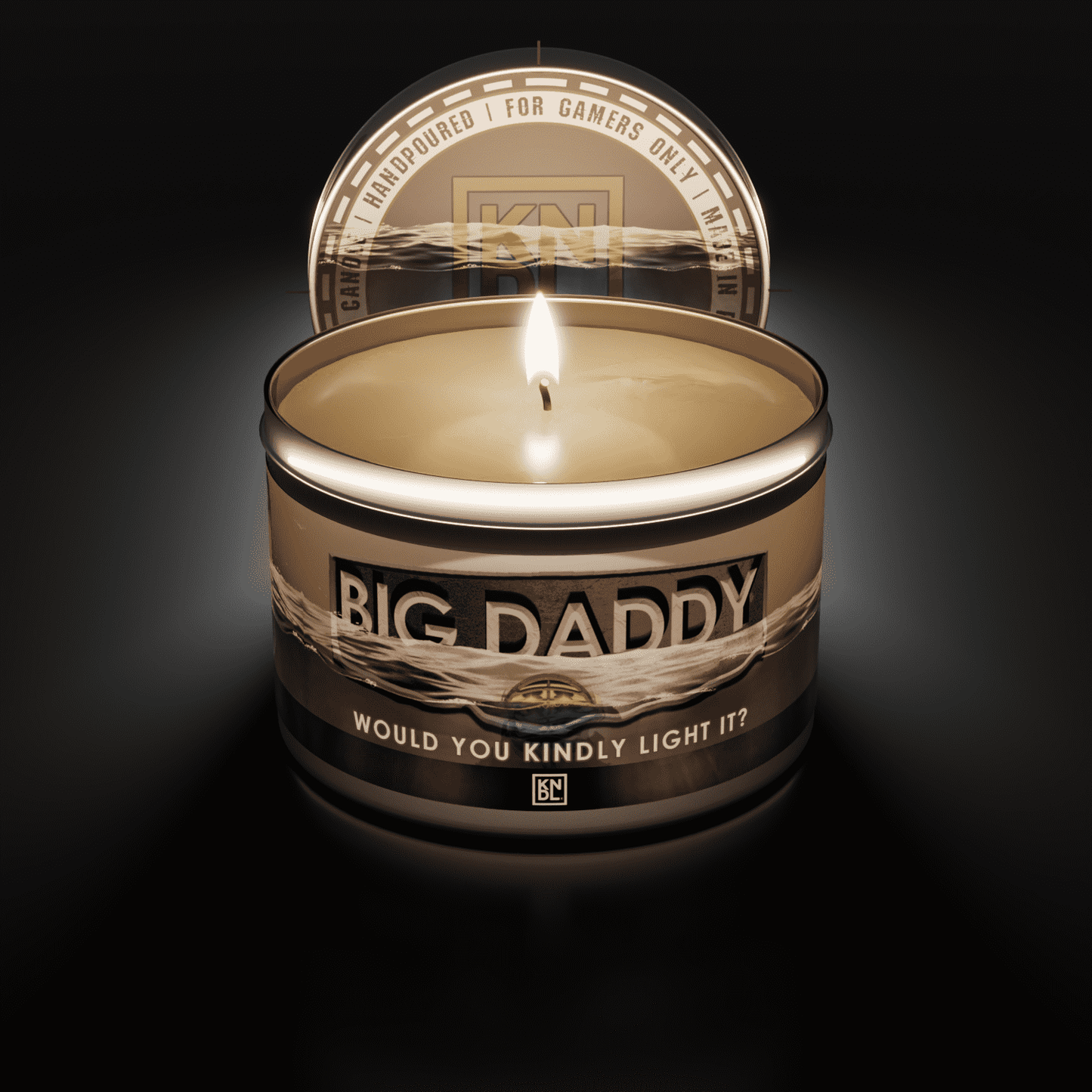 TIN NR 26 | BIG DADDY | BIOSHOCK INSPIRED SCENTED CANDLE