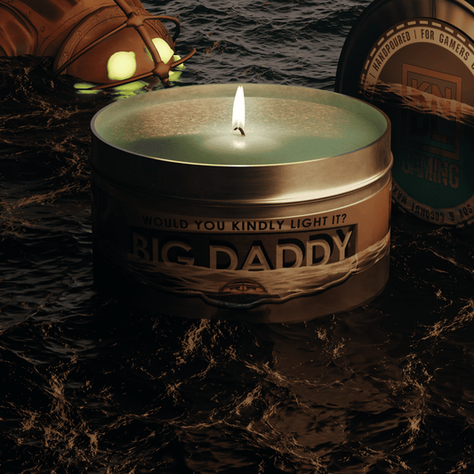 TIN NR 26 | BIG DADDY | BIOSHOCK INSPIRED SCENTED CANDLE