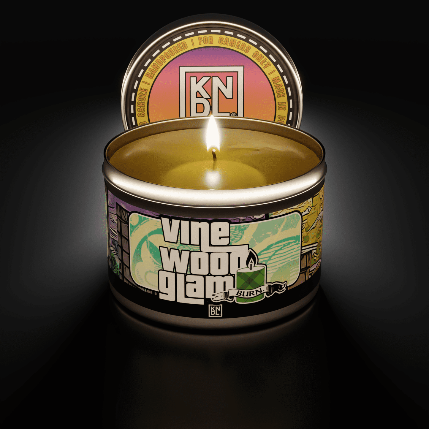 TIN NR 28 | VINEWOOD GLAM | GTA V INSPIRED SCENTED CANDLE