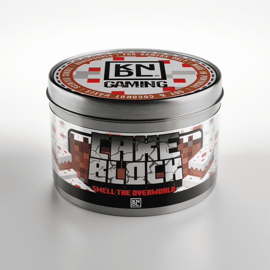 TIN NR 03 | CAKE BLOCK | MINECRAFT INSPIRED SCENTED CANDLE