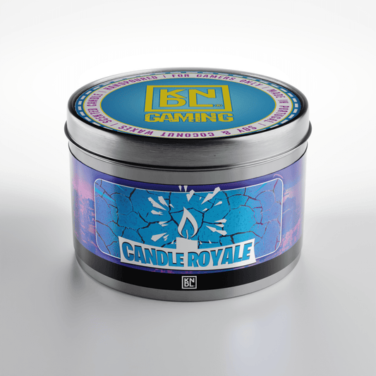 TIN NR 04 | CANDLE ROYALE | FORTNITE INSPIRED SCENTED CANDLE