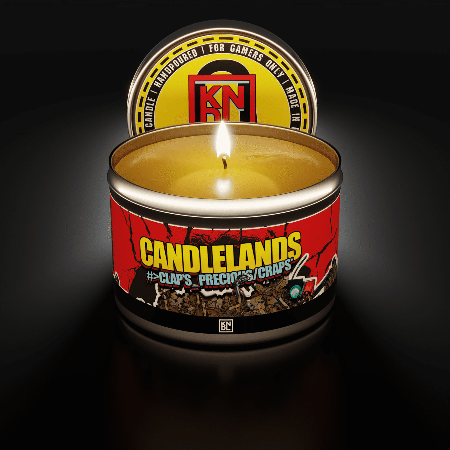 TIN NR 07 | CANDLELANDS | BORDERLANDS INSPIRED SCENTED CANDLE