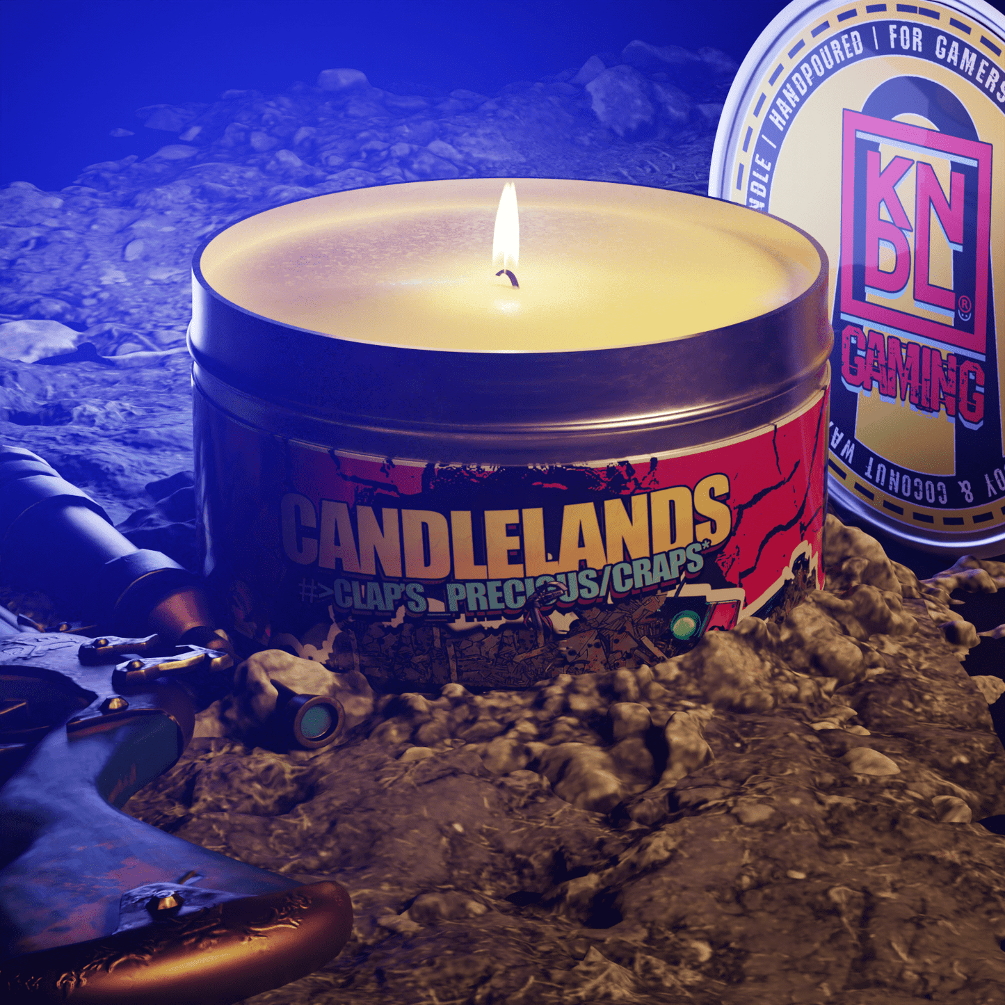 TIN NR 07 | CANDLELANDS | BORDERLANDS INSPIRED SCENTED CANDLE