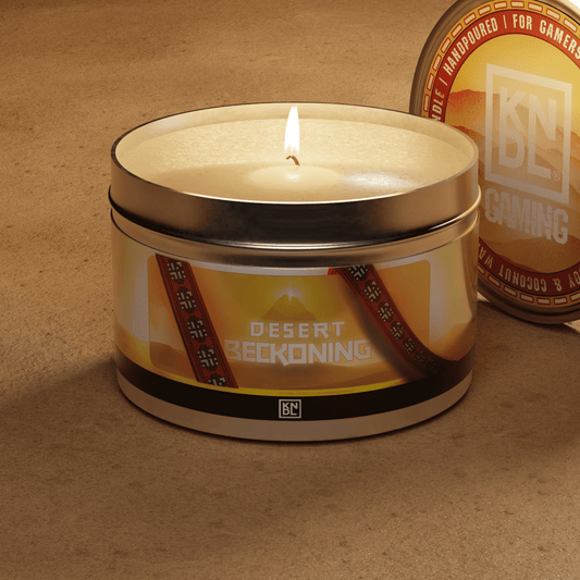 TIN NR 08 | DESERT BECKONING | JOURNEY INSPIRED SCENTED CANDLE