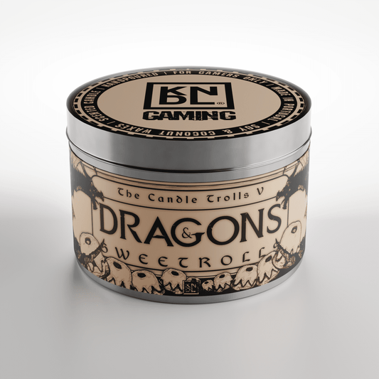 TIN NR 09 | DRAGONS & SWEETROLLS | SKYRIM INSPIRED SCENTED CANDLE
