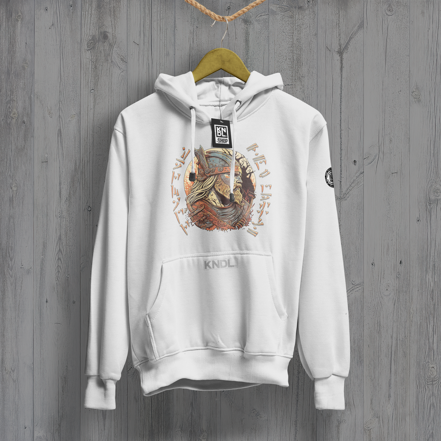 NR 25 | DOVAHIIN | INSPIRED BY SKYRIM | UNISEX HOODIE SWEATER | KANGAROO POCKETS | CVC