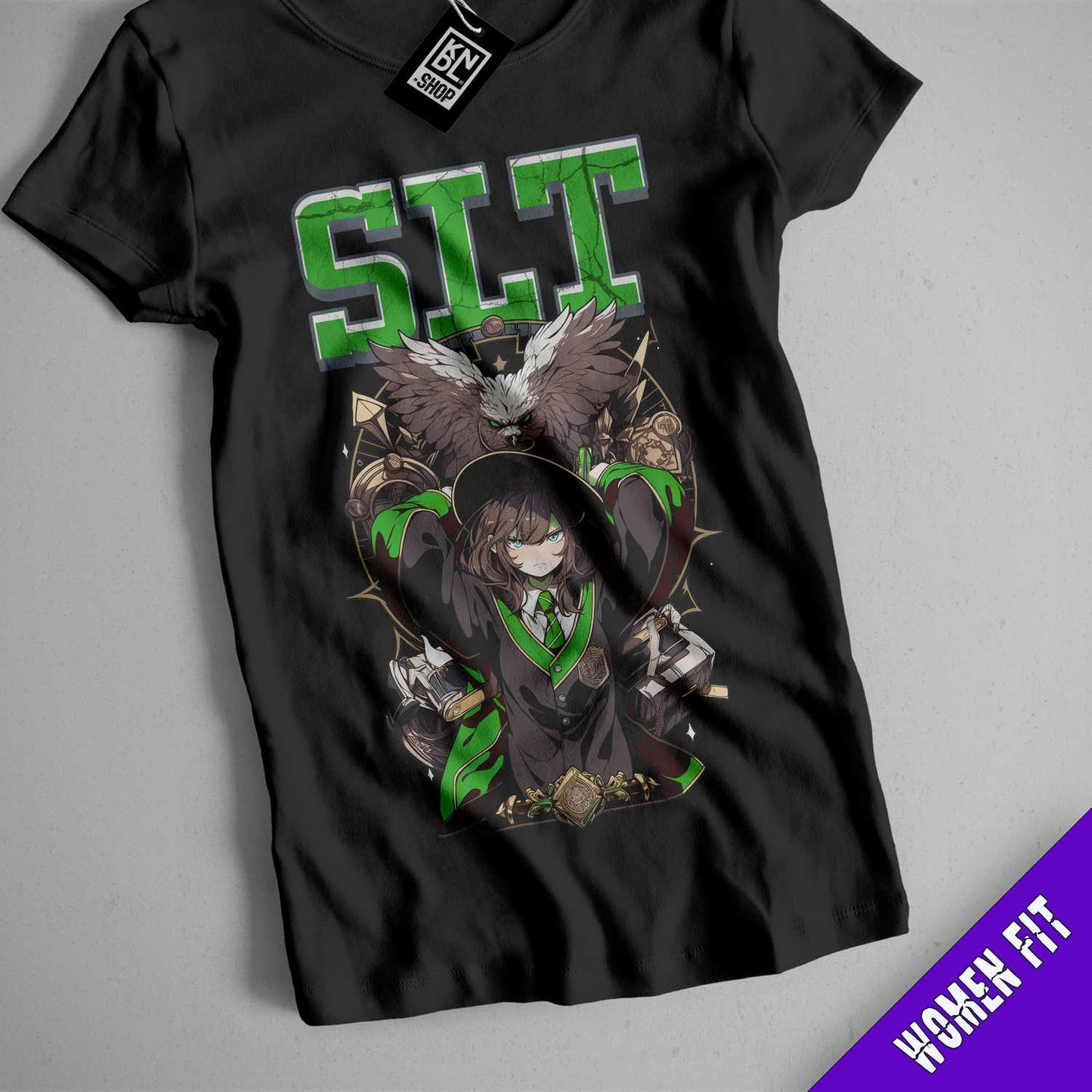 a t - shirt with an image of an anime character on it