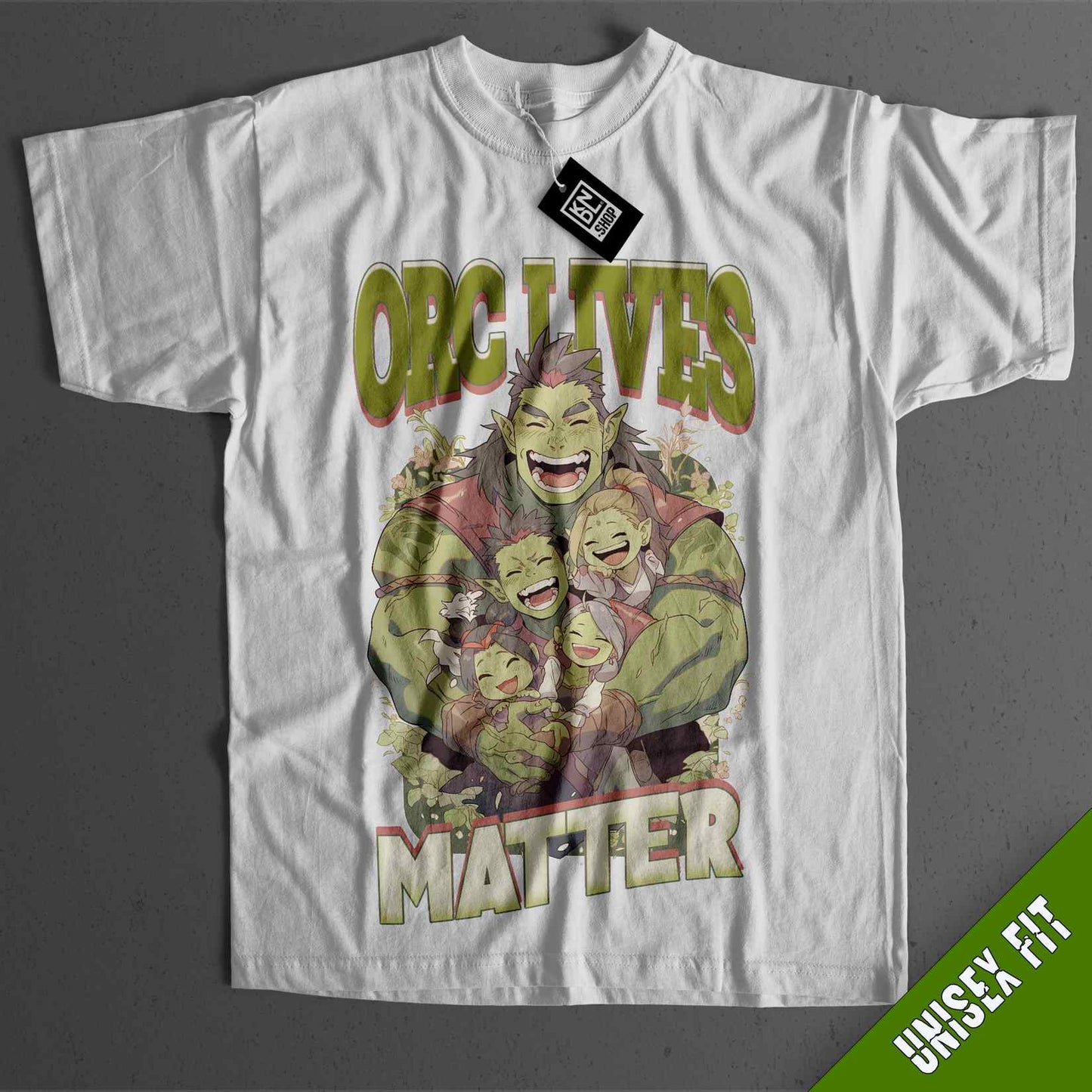 a t - shirt with an image of a group of zombies on it