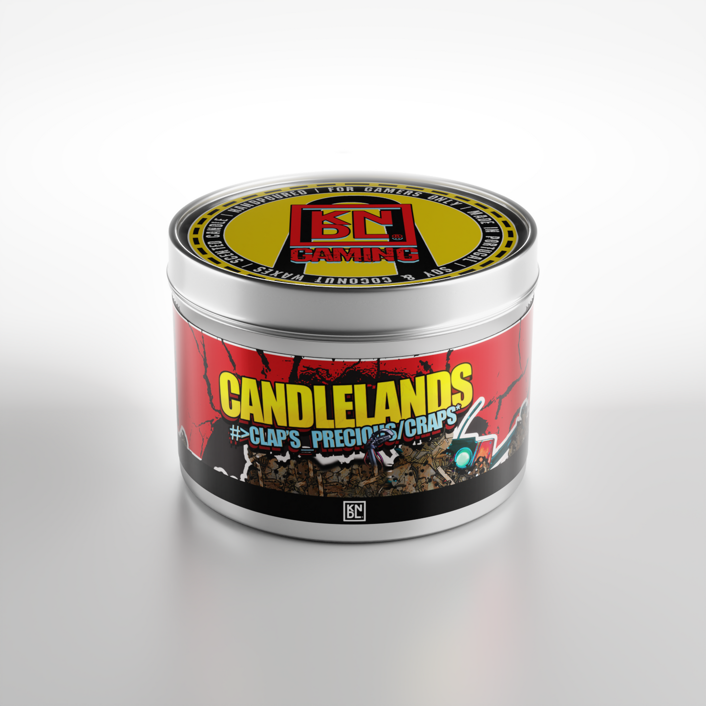 TIN NR 07 | CANDLELANDS | BORDERLANDS INSPIRED SCENTED CANDLE