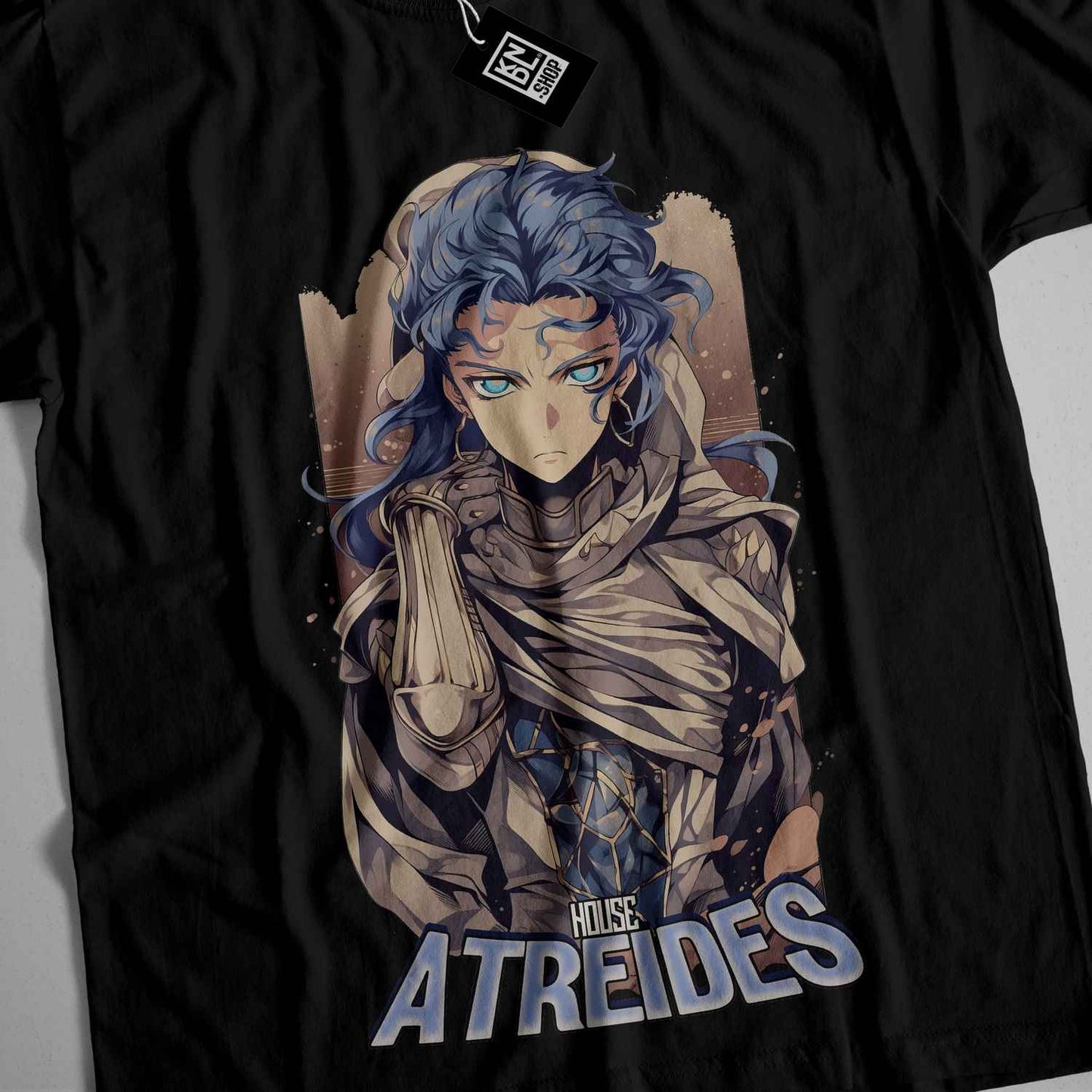 a t - shirt with an anime character on it