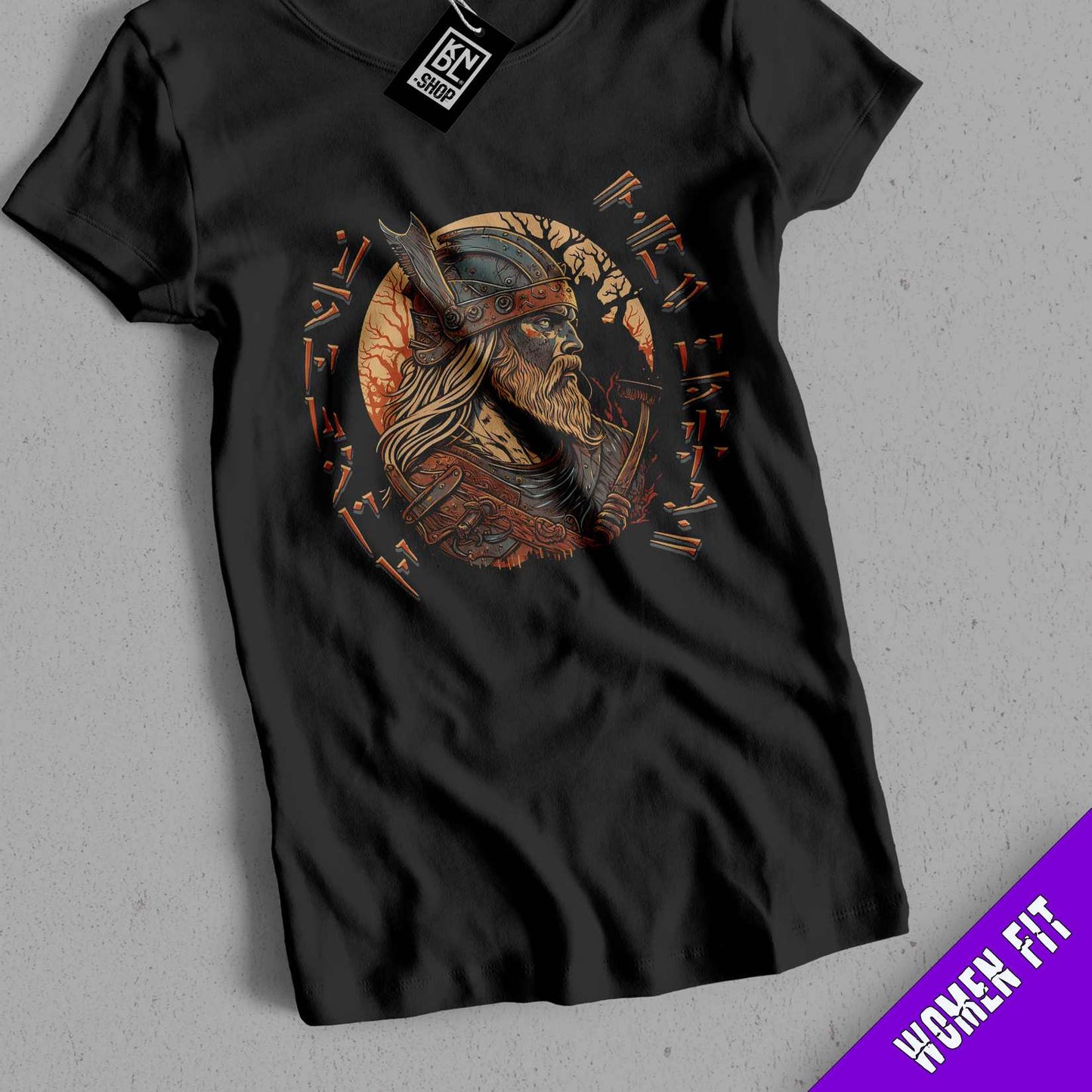 a black t - shirt with a picture of a skeleton on it