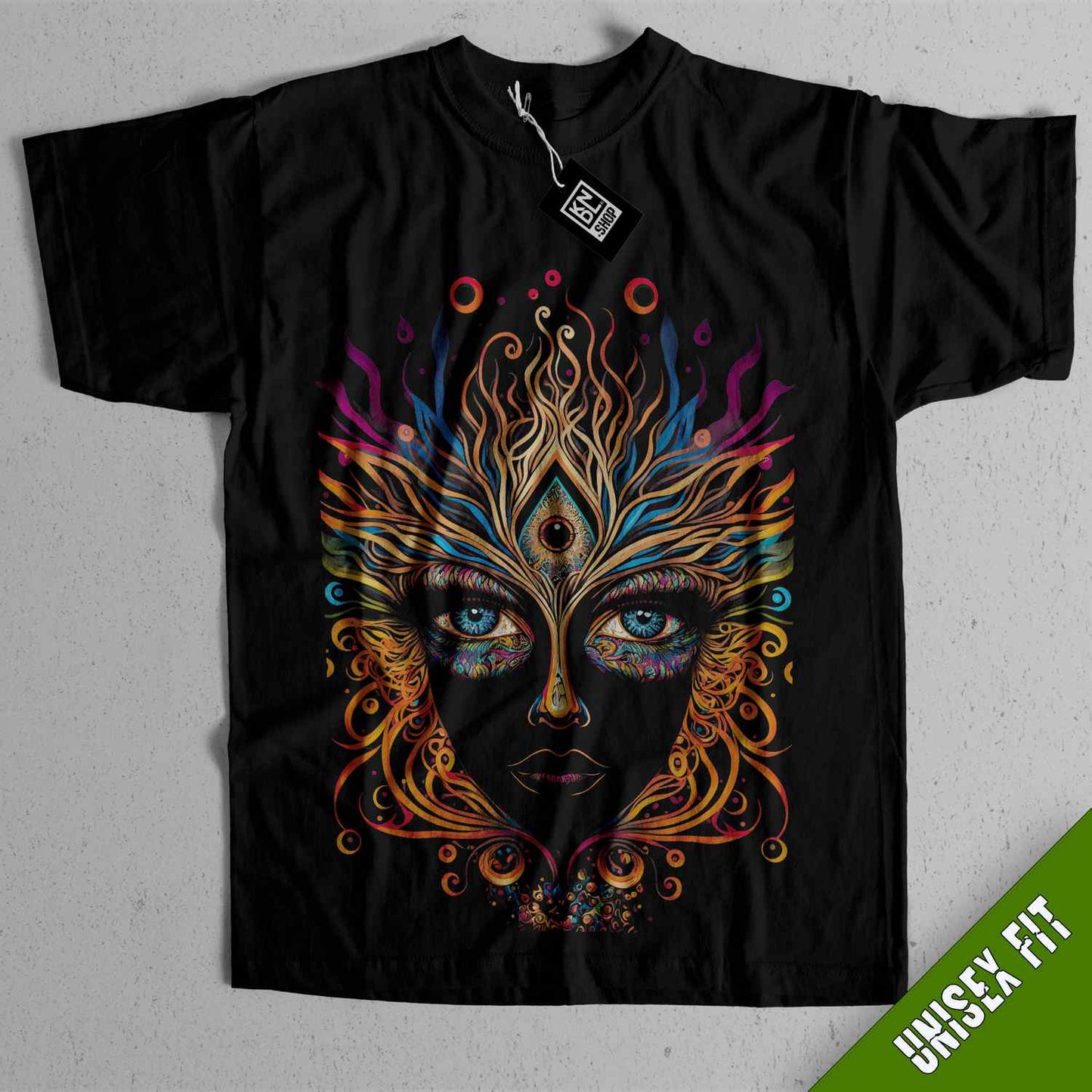 a t - shirt with an image of a woman's face